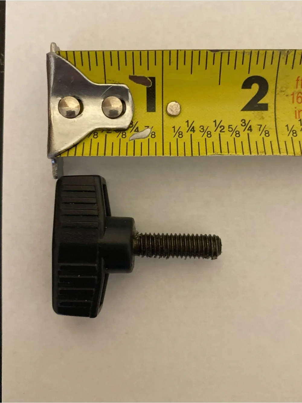 Sony VCT 870RM Thumbscrew Bolt Part Horizontal Pan Black Thumb Screw